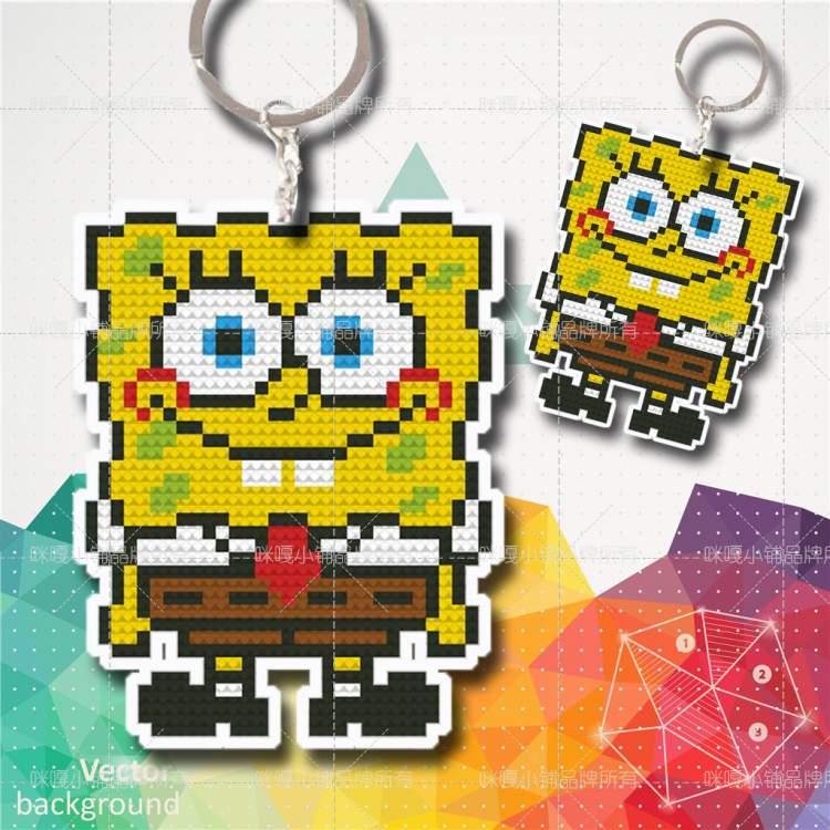 Miga Cross Embroidered Pendant Bifacial Embroidered Material Bag S500 Sea Cotton Baby