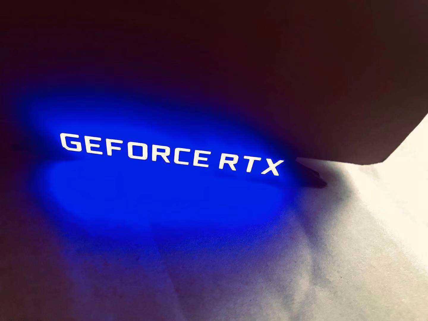 NVIDIA RTX belief lamp RGB four-color breathing lamp with remote control