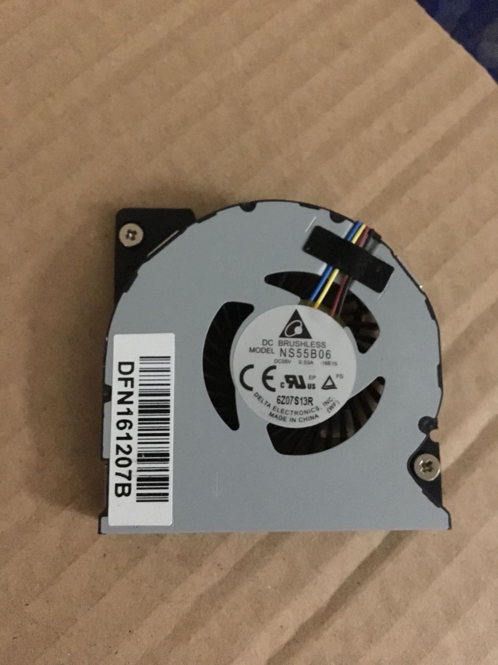NS55B06 notebook fan 0 5V 53A 53A ultra-thin blower turbofan
