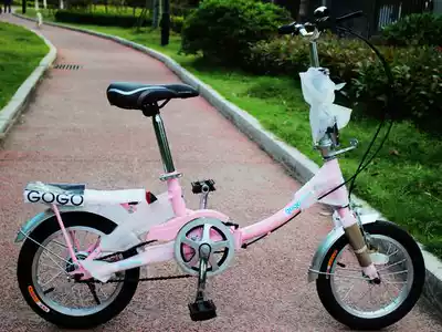 GOGOBIKE Folding Bike 14 Inch Wheels Children Student Adult Mini gogo Folding Car