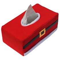 1PC LOT Merry Christmas tissue box cover Christmas home deco
