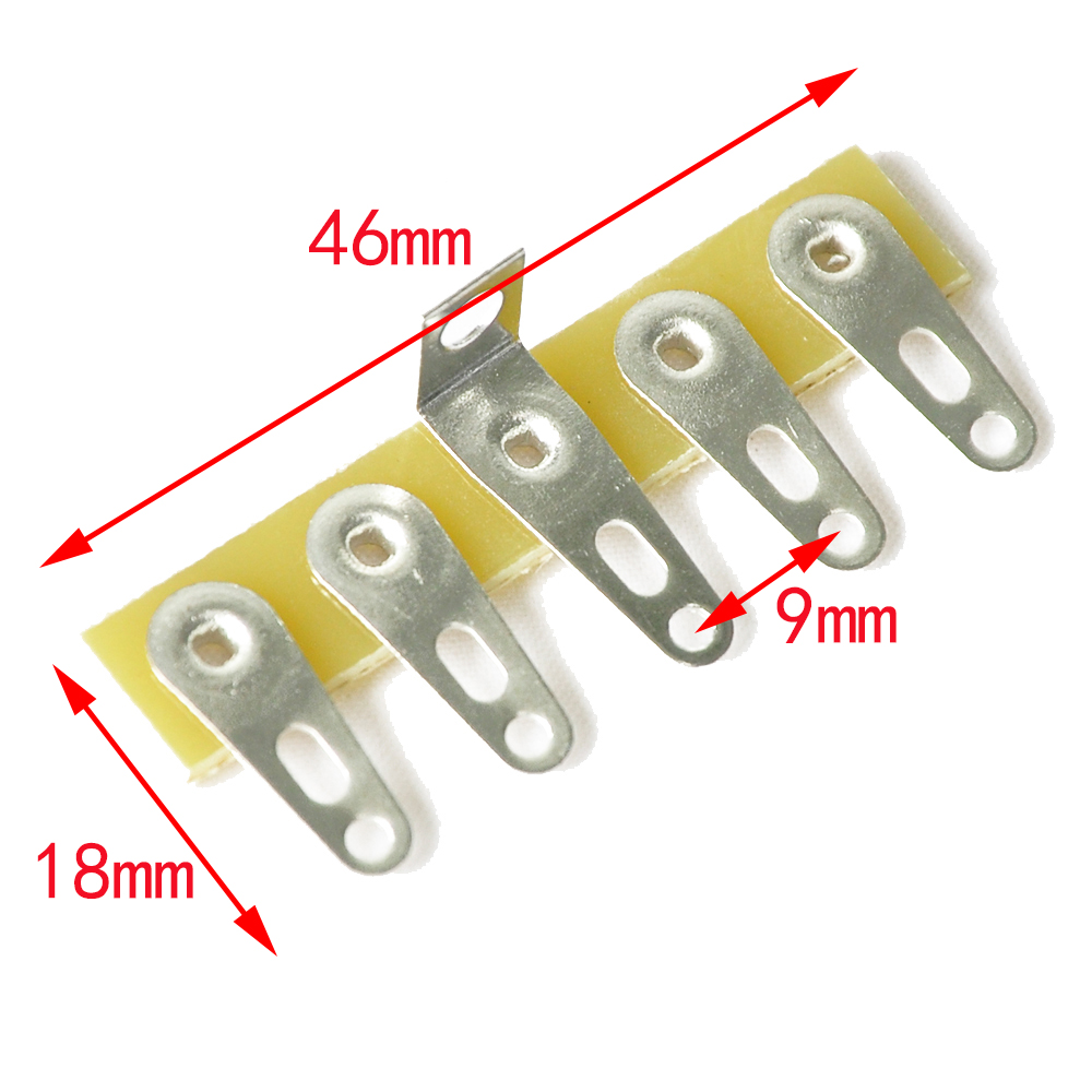 DIY 5-position canopy welding frame FR4 epoxy plate processing custom tinned terminal audio accessories