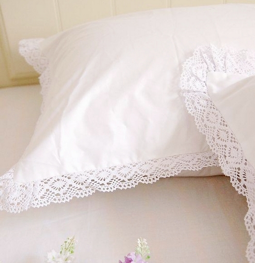 Giá trị lớn đặc biệt cung cấp vỏ gối hoang dã ** vỏ gối bằng vải satin kim cương satin trắng (bao gồm 2 miếng) - Gối trường hợp gối kê cổ