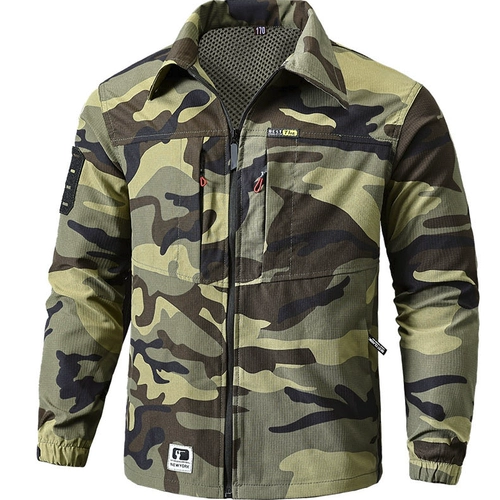 Летняя быстросохнущая рабочая легкая и тонкая дышащая камуфляжная дорожная куртка для отдыха