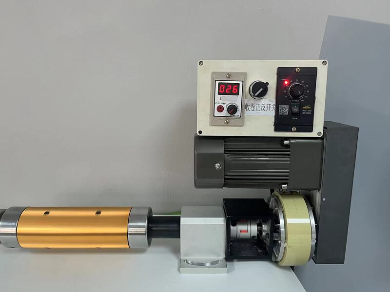 Retractable Magnetic Powder Brake Clutch Motor Tension Controller Hand-Operated Air Shaft Correction Complete Set of Die-Cutting Machine