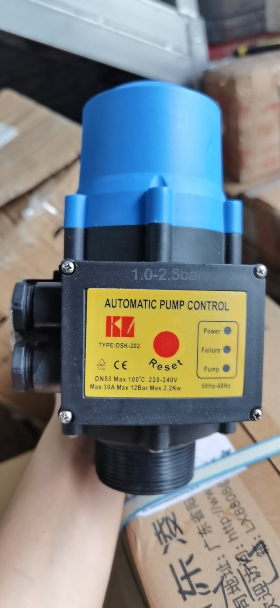 Pump Pressure Switch 2 inch single phase fully automatic controller 220V with pressure watch 1 5KW below 220V