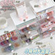 Desktop transparent drawer-type storage box hand account stationery rack desk acrylic pen holder finishing small box