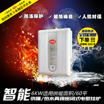 Dayuan electric heating boiler floor heating boiler wall-mounted electric boiler heating warm water dual-purpose 6kw boiler