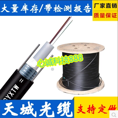 Sky Shing Fiber Optic Cable Center Beam Tubular outdoor single mode GYXTW4 Core 6 Core 8 Core 12 24 24 Core 48 Core Outdoor-Taobao