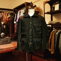  ITOHOUSE produced Bonfire heavy oil wax cloth outdoor jacket 1930s mountaineering classic jacket
