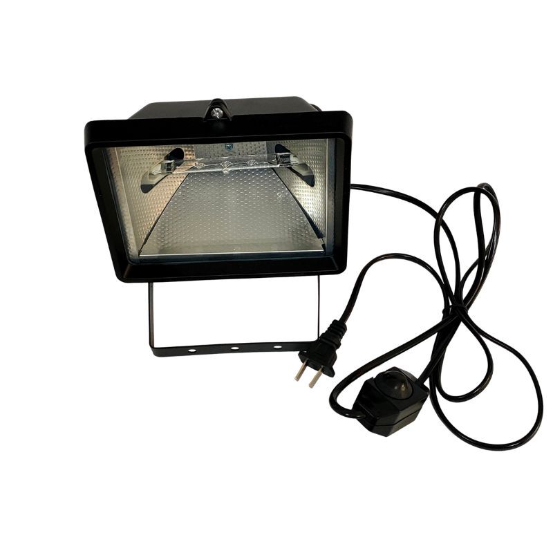 Laboratory Floodlight Indoor Lighting Fixture Halogen Tungsten Lamp 200W Stepless Dimming and Temperature Adjustment Yellow Light Hl6420