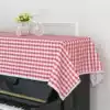 European piano cover half set cover cloth Velvet Pearl River electronic keyboard cover 88 keys cover towel dust cover Simple pastoral fabric