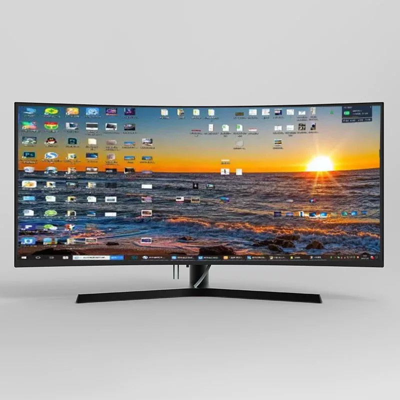 34-дюймовый 4K IPS дисплей RGB эффект подсветки 165Гц высокая частота обновления двойной интерфейс для развлечений и офиса