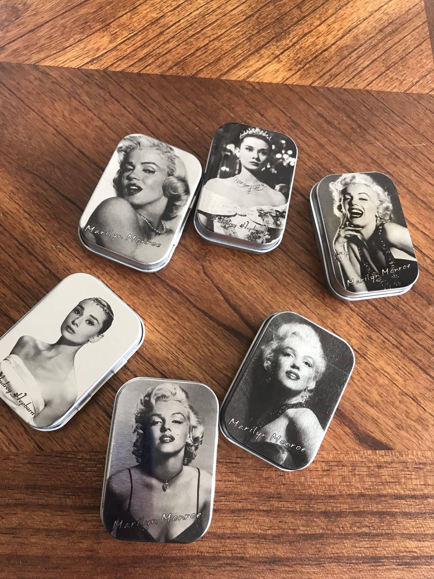 Outlet Food Grade Herben Dream Dew Small Contained Sheet Iron Box Peninsula Iron Case Small Medicine Box 6 Entry