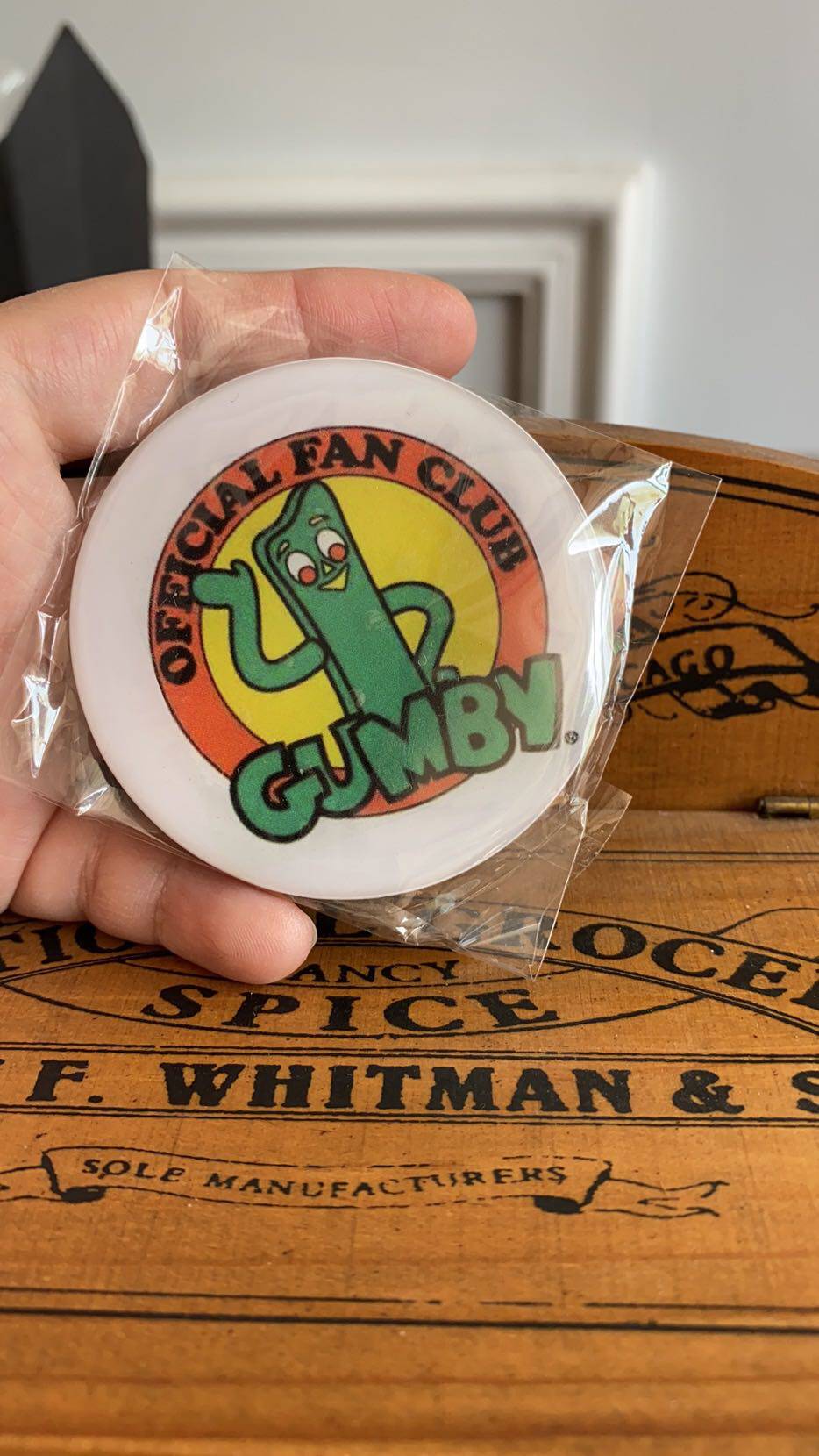 Export Order Little Green Man Gumby Gumby Fridge Magnet Oversized Magnetic