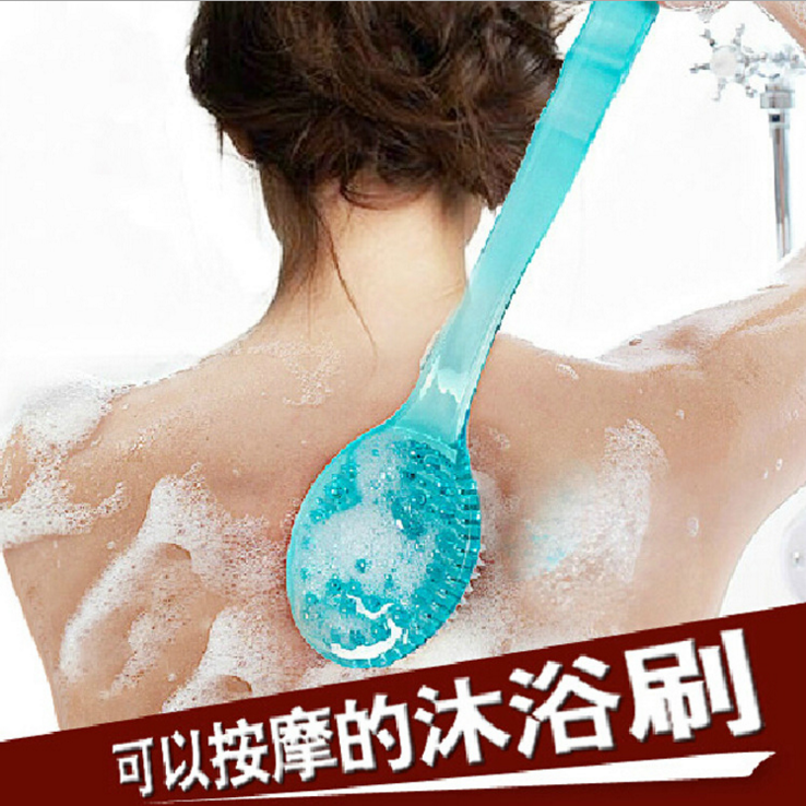 洗澡刷 沐浴刷长柄搓背刷软毛按摩擦背 洗澡神器搓澡巾包邮