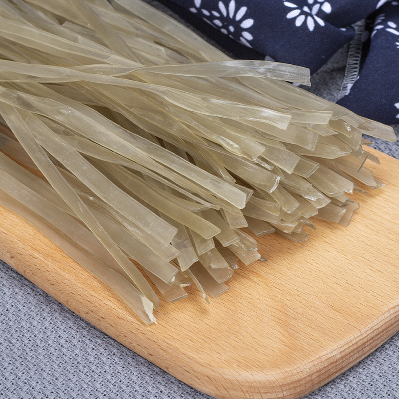 Shali sweet potato wide flour 500g Sweet potato vermicelli Hebei Qinhuangdao specialty