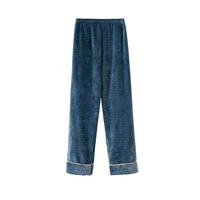 216 брюки с золотыми краями голубых мужчин