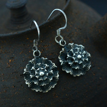 925 sterling silver floret earrings