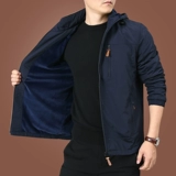 Демисезонная утепленная куртка, пуховик для отдыха, для мужчины среднего возраста