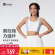 Keep high-strength quick-drying front zipper breathable yoga bra