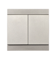 Simon two-position dual-control reversing switch champagne color (S2744-1046)