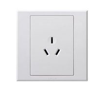 Simon two-pole grounded socket (S3000-1081)