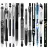  Japan Baile neutral water-based pen Examination pen Baile water-based ballpoint pen 0 5mm straight liquid black water pen