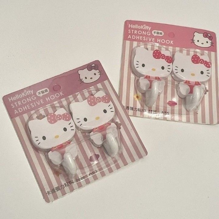 Cute Creative Hooks, Pack of Two, for Cats, Household Use, Lightweight, Cartoon Adhesive Hooks, Traceless, Creative Decoration Cute Creative Hooks, Pack of Two, for Cats, Household Use, Lightweight, Cartoon Adhesive Hooks, Traceless, Creative Decoration