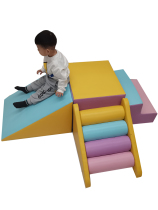 Baby Soft Climbing Ladder Home Baby Climbing Combined Slide Ladder Bed Climbing Tasteless Waterproof Crashworthy Soft-bag Customable