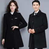 Шерстяное пальто подходит для мужчин и женщин, комбинезон