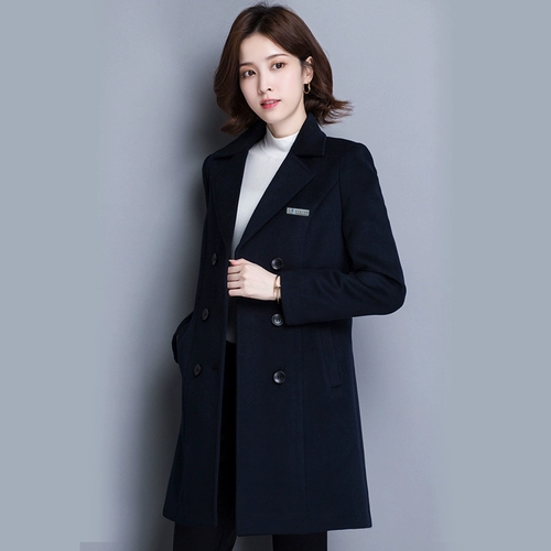 Шерстяное пальто подходит для мужчин и женщин, комбинезон