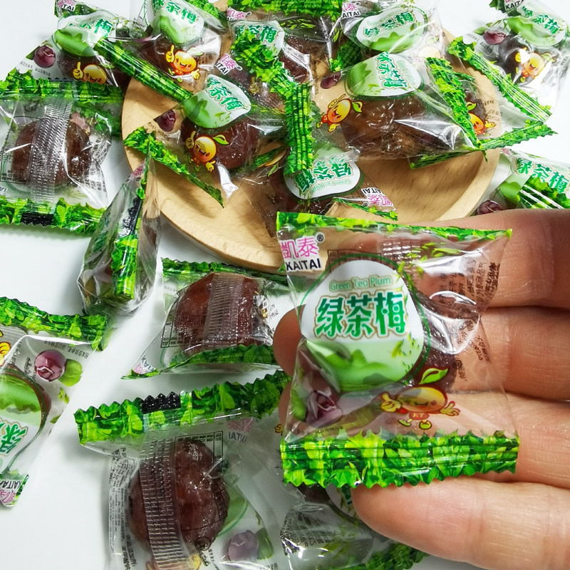 凯泰绿茶梅子:解腻神器,酸甜交织的味觉盛宴!-加应子-淘宝百科网