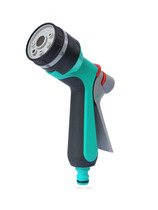 Watering artifact garden watering gun garden water pipe sprinkler nozzle watering vegetables water drum 7 functions plastic booster