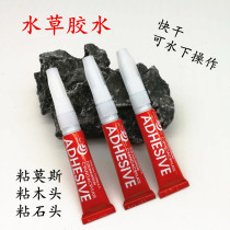 Aquarium special aquatic grass glue 5g can be used for underwater construction skeleton glue rockery shenwood