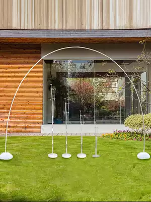 Balloon table Floating shelf Children's birthday party Baby hundred days table Wedding decoration Column arch decoration