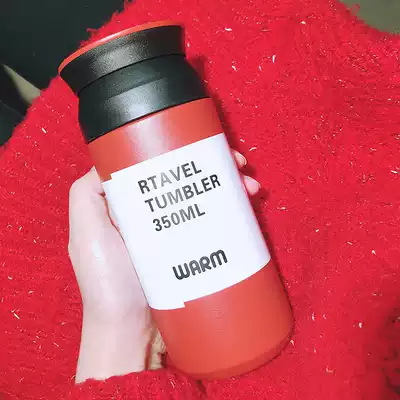 Japanese thermos cup female student portable creative ins Moren drinking water Cup hipster men's literary coffee cup