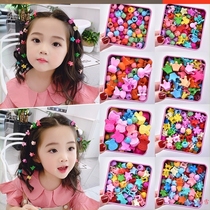 Childrens head decorated with small gripping jaws clips boutique nice little baby Ornament Kids Makeup Clear New clips Baby