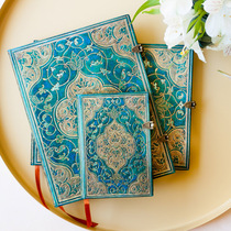 Spot paperblanks Notebook Poetry of Love Turquoise Chronicles Vintage Luxury Notebook