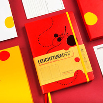 Spot German lighthouse leuchtturm1917 notebook rat year dot matrix bullet notepad gift box