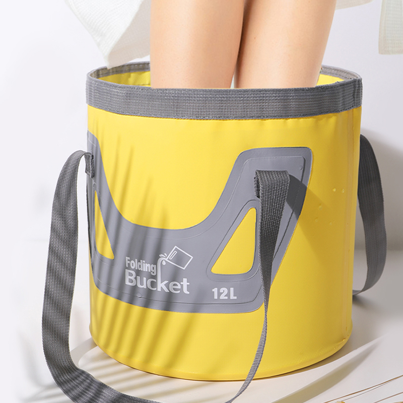 Bubble foot bucket washing foot bag portable folding basin water basin deep water barrel laundry barrel Travel Handy God