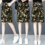 Летняя камуфляжная юбка, дизайнерская мини-юбка, 2021 года, тренд сезона