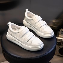 WUXIE Magic Paste Xiaobai Ins tide milk silk breathable leisure shoes