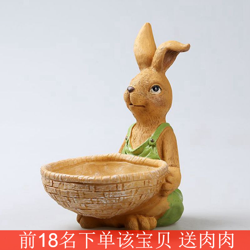 Large rabbit meat meat plant oversized Large - diameter platter fleshy flower POTS of ceramic wholesale special offer a clearance