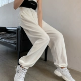 Очень большие флисовые осенние тонкие штаны, большой размер, оверсайз, свободный крой