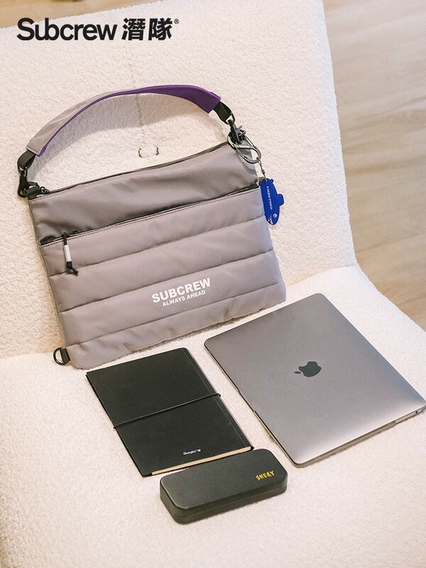 Subcrew Notebook 14/15/ 16inch Computer Bag, High-End, Anti-Fall, Shockproof, Shoulder Bag, Handbag, Crossbody Bag