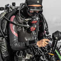 American GTD single-bottle diving buoyancy controller back-flying BCD30 air bag can be maintained for two years