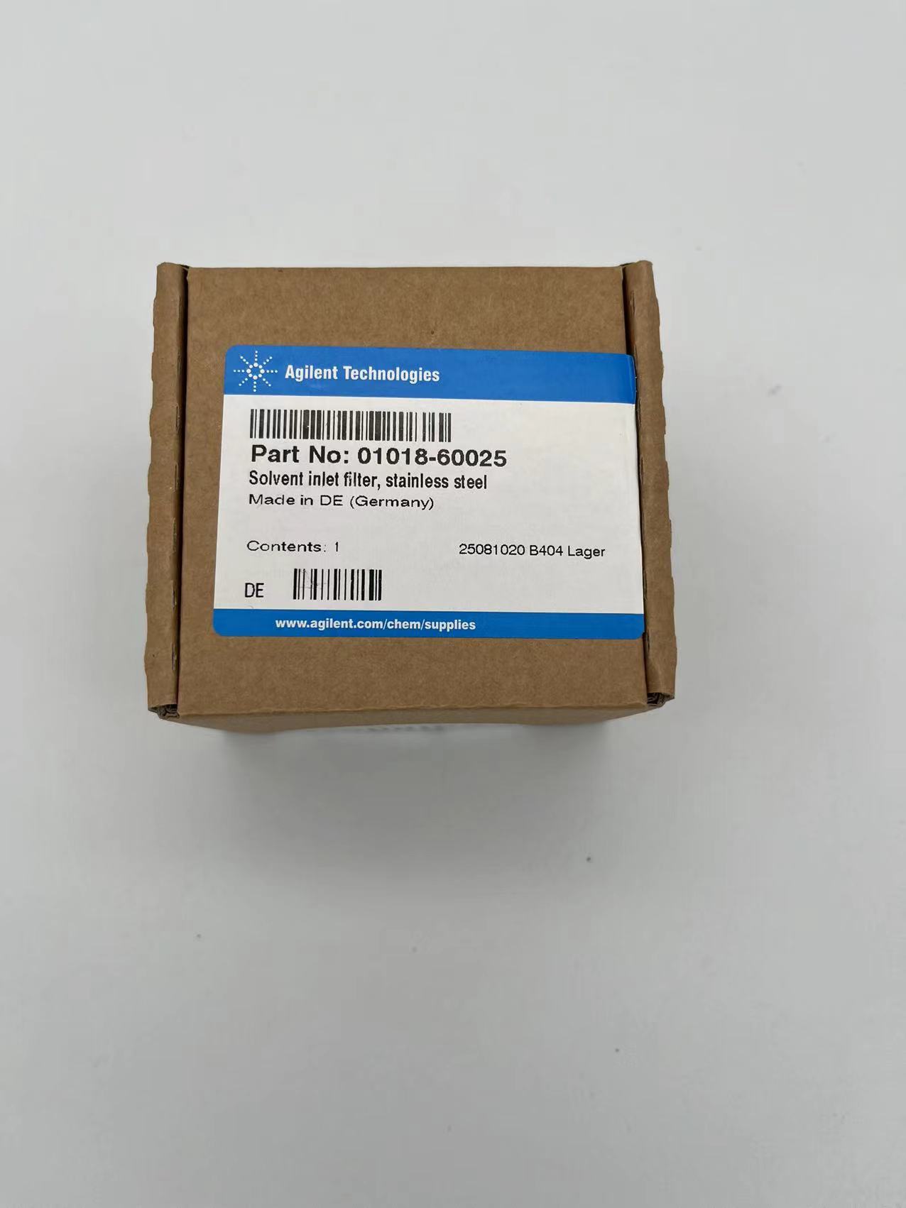 安捷伦LCMS液质流动相溶剂入口过滤头不锈钢吸滤头01018-60025