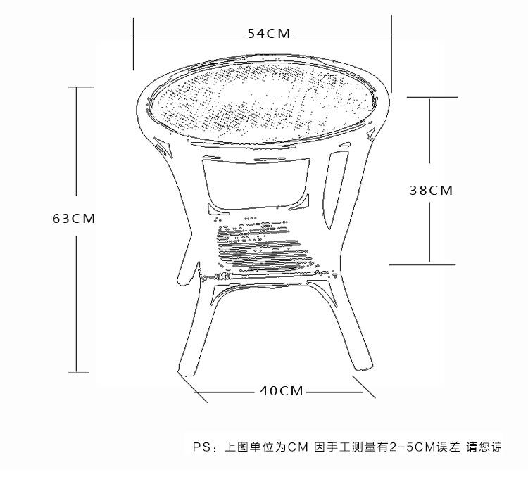 Wicker ghế cà phê bàn ​​ba bộ ghế mây thật tự nhiên ngoài trời đơn giản giải trí ban công bàn và bộ đồ nội thất kết hợp bộ - Bàn ghế ngoài trời / sân ghế ban công chung cư