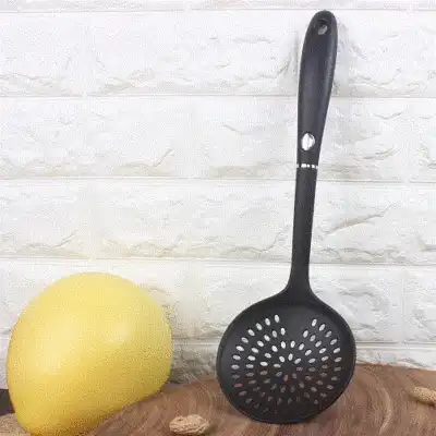 Food grade silicone colander claw fence skimmer High temperature resistant non-stick pan Special fried dumpling spoon Household kitchen kitchenware